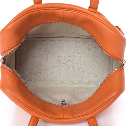 Hermes Taurillon Clemence Victoria II 35 Orange 5 of 13