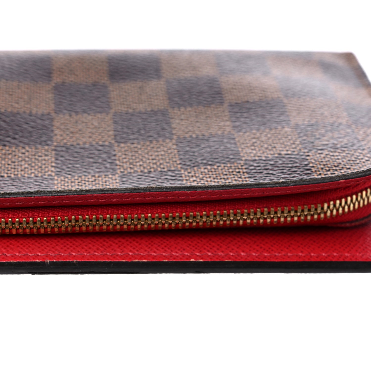 Louis Vuitton Damier Ebene Insolite Wallet Rouge 14 of 16