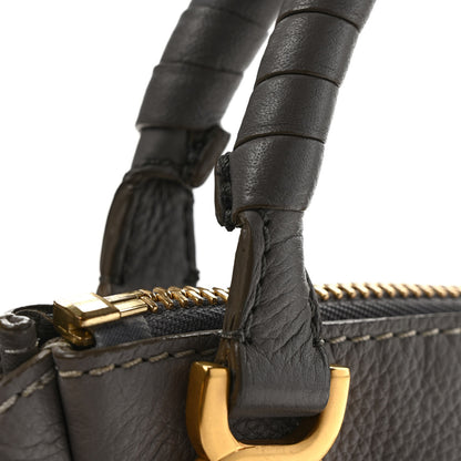 Chloe Calfskin Mini Marcie Satchel Cashmere Grey 10 of 11