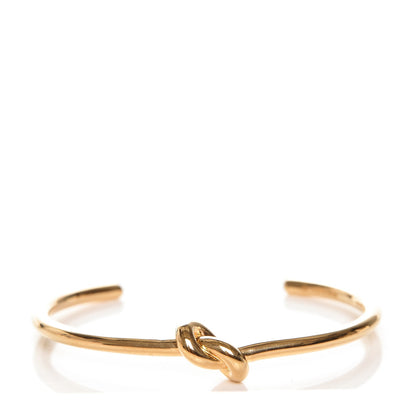 Celine Extra Thin Knot Bracelet Medium Rose Gold 1 of 4