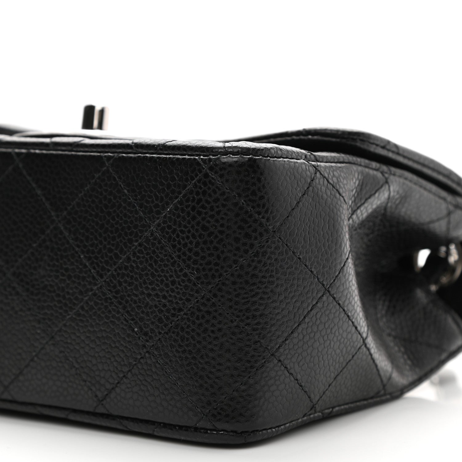 Chanel Caviar Quilted Mini Square Flap Black 9 of 9