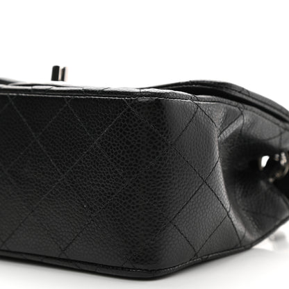 Chanel Caviar Quilted Mini Square Flap Black 9 of 9