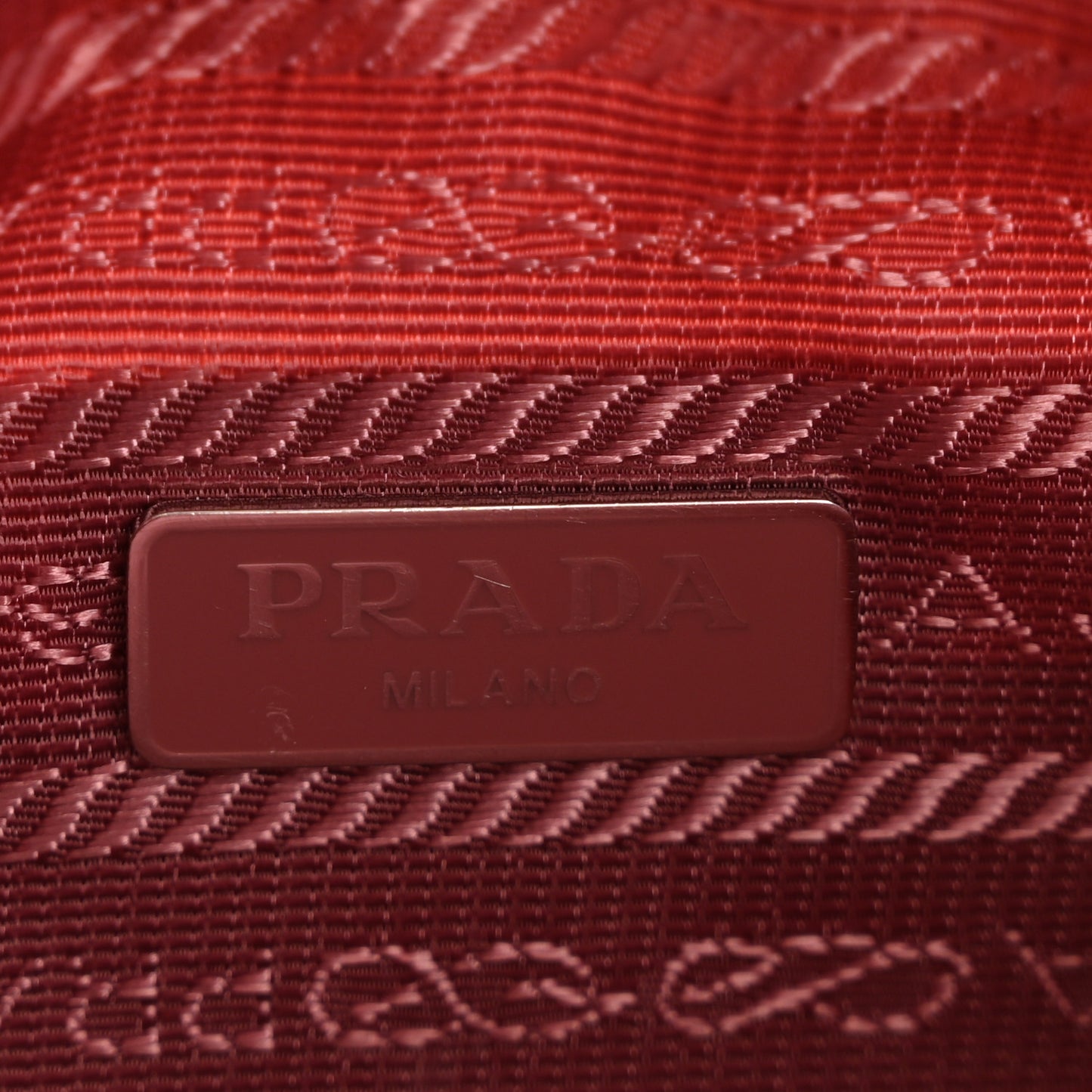 Tessuto Nylon Saffiano Mini Re-Edition 2000 Bag Rosa Rosa