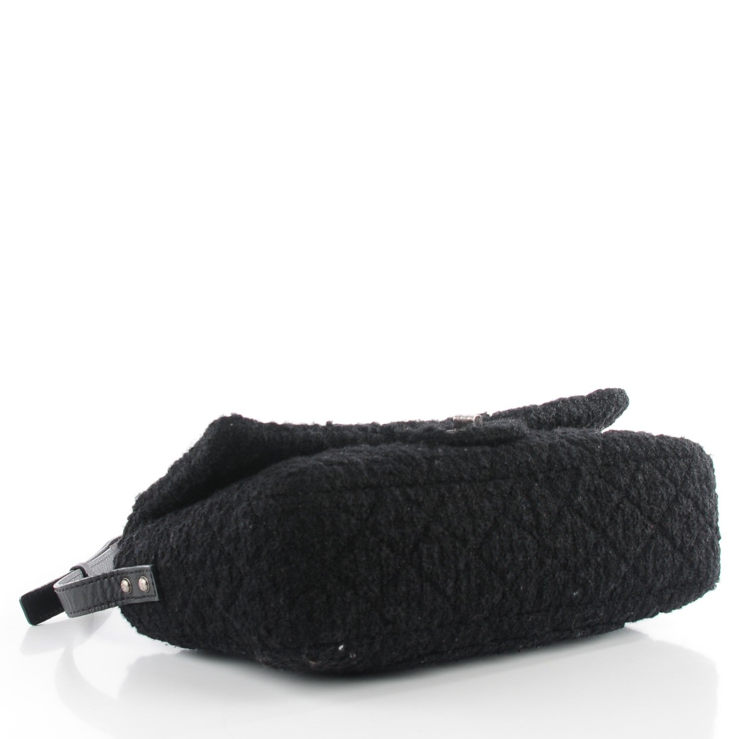 Chanel Easy Tweed Jumbo Reissue Messenger Flap Black 4 of 8