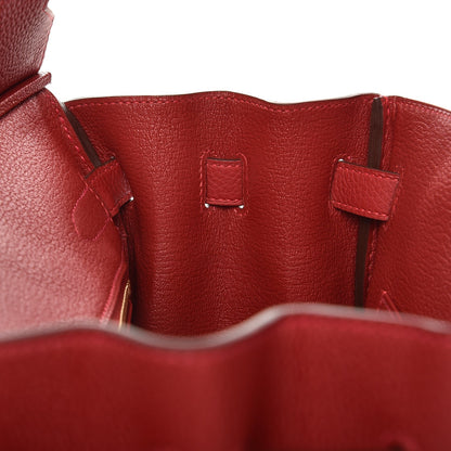Hermes Togo Birkin 30 Rouge Garance 9 of 34