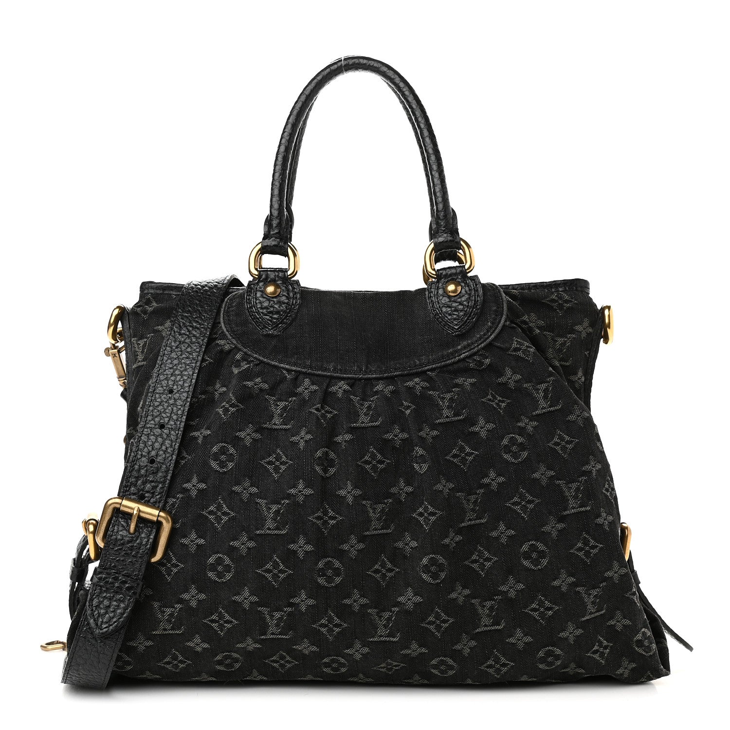 Louis Vuitton Denim Neo Cabby GM Black 1 of 11