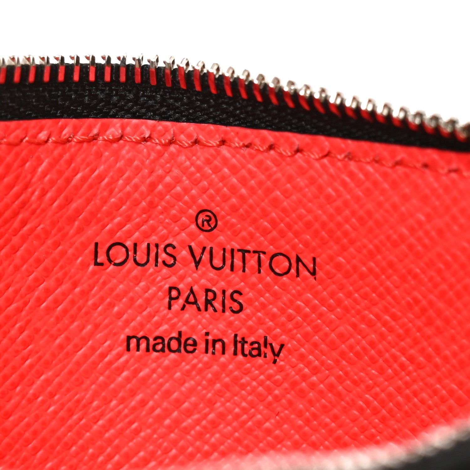 Louis Vuitton Taigarama Coin Card Holder Fire Red 6 of 6