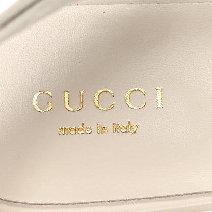 Gucci Nappa Matelasse Double G 35mm Thong Sandals 39 Mystic White 6 of 8