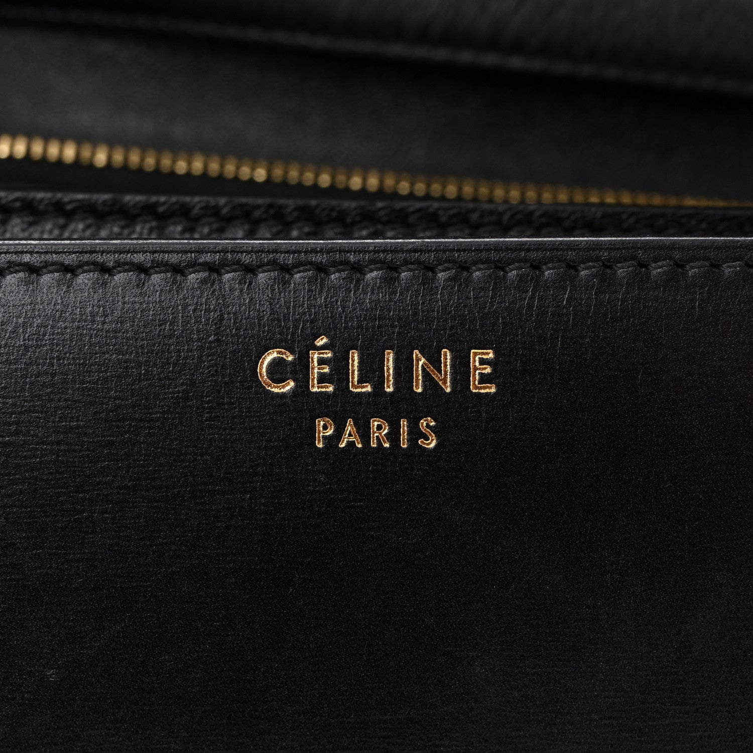 Celine Box Calfskin Medium Classic Box Flap Bag Black 6 of 13