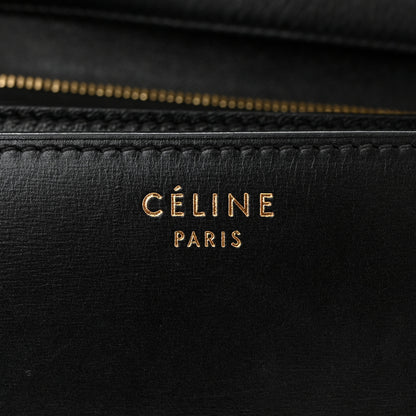 Celine Box Calfskin Medium Classic Box Flap Bag Black 6 of 13