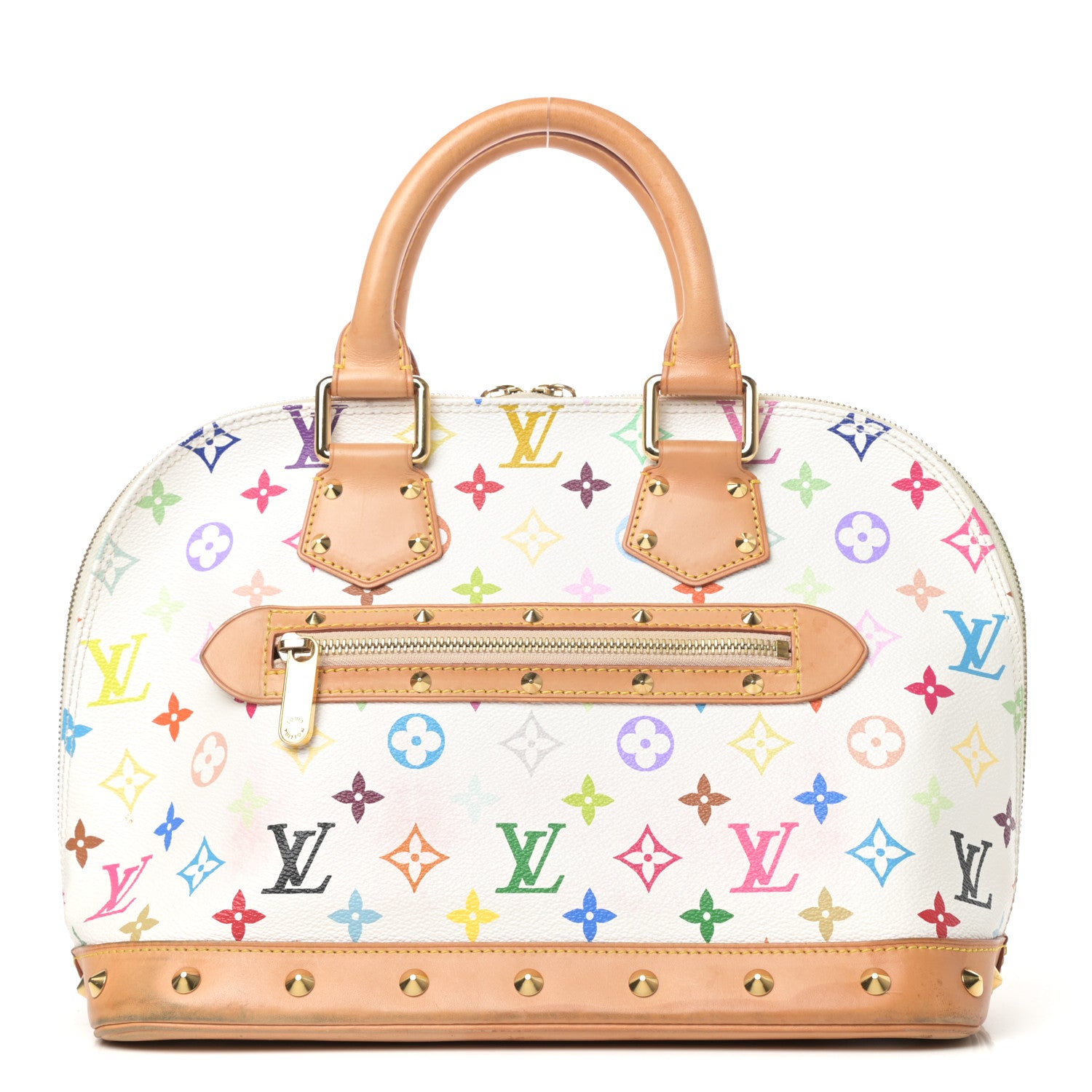 Louis Vuitton Monogram Multicolor Alma White 1 of 9