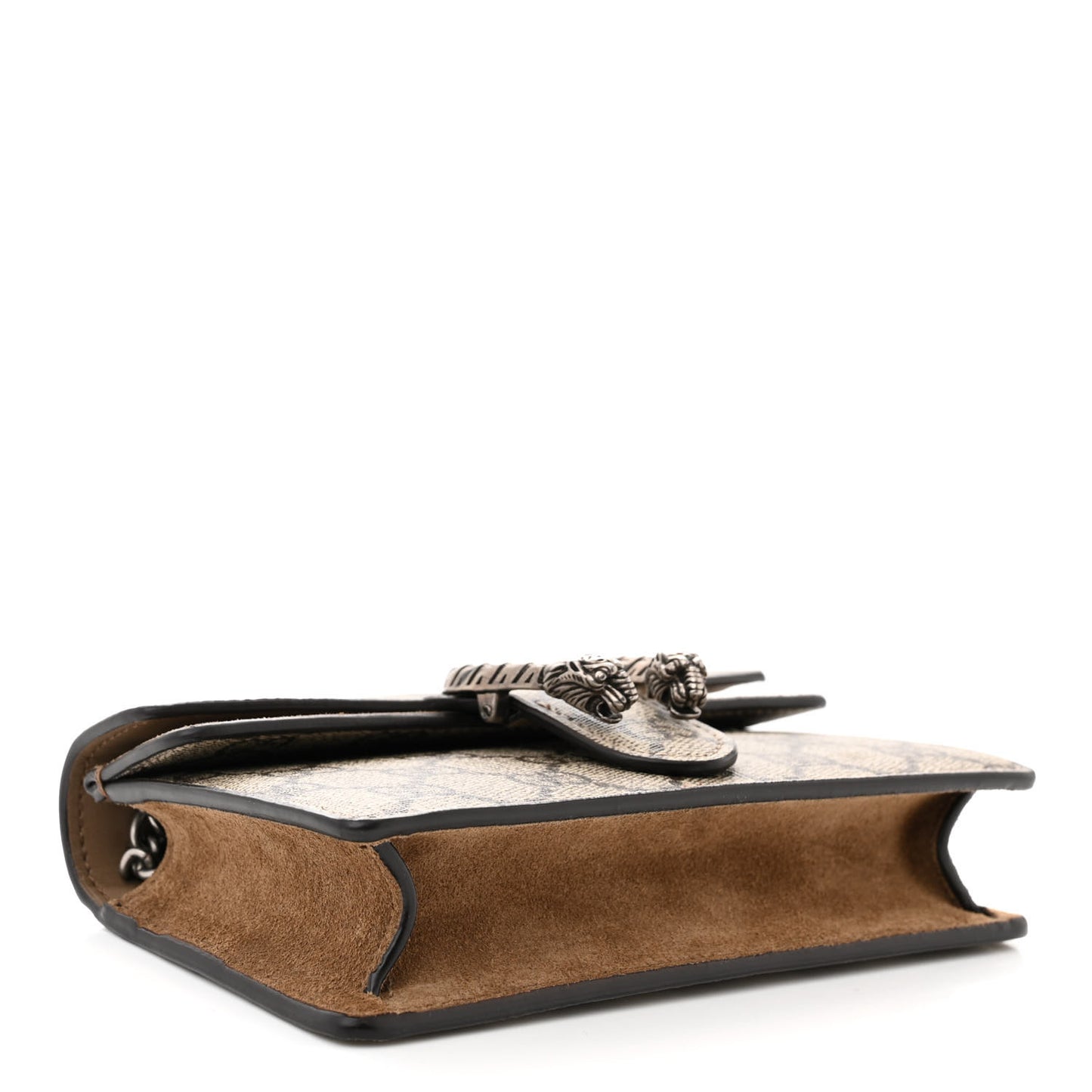 GG Supreme Monogram Super Mini Dionysus Shoulder Bag Taupe