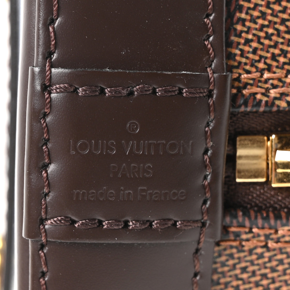 Damier Ebene Alma BB