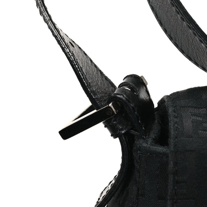 Fendi Zucchino Mama Baguette Black 13 of 14