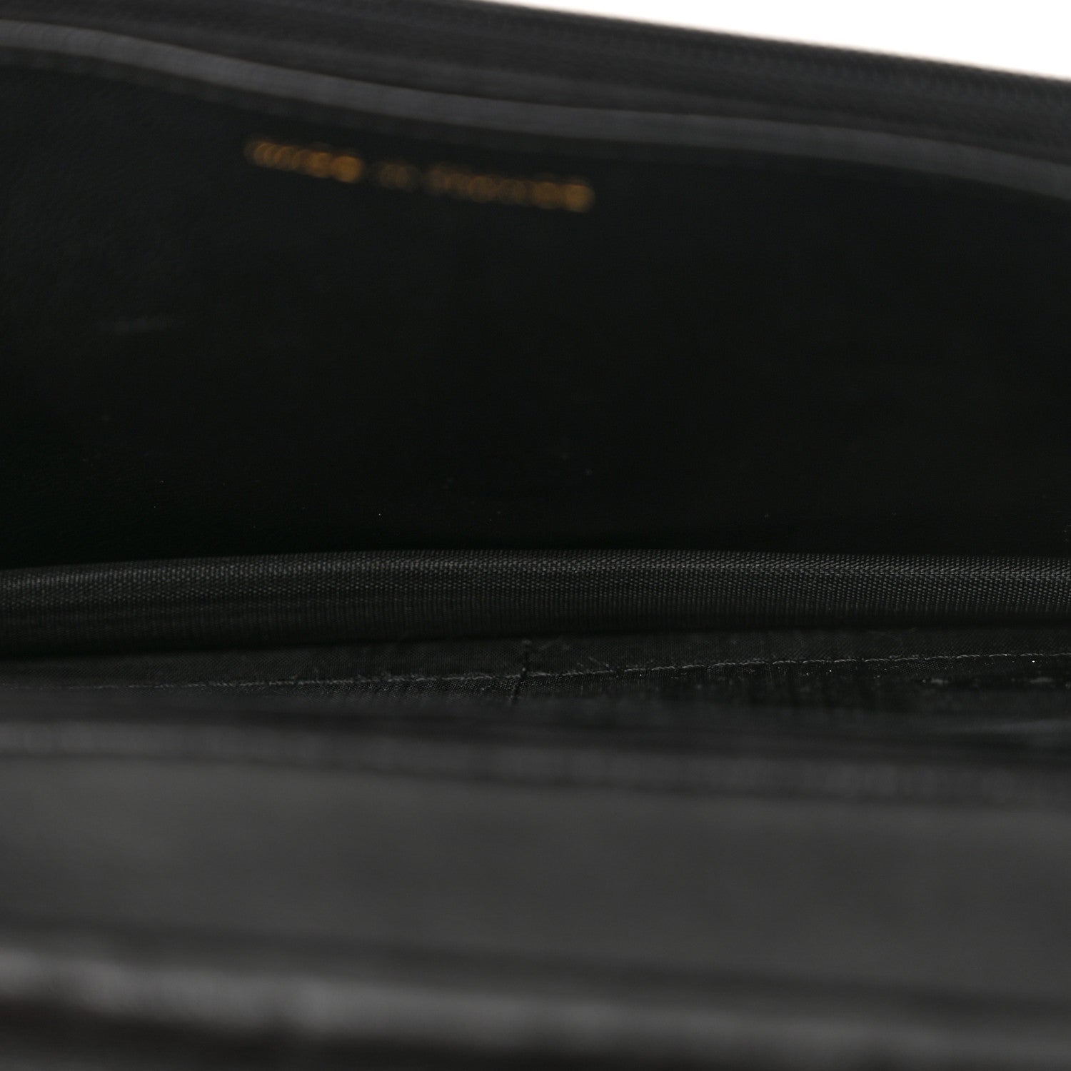 Chanel Caviar Timeless CC Wallet On Chain WOC Black 5 of 14
