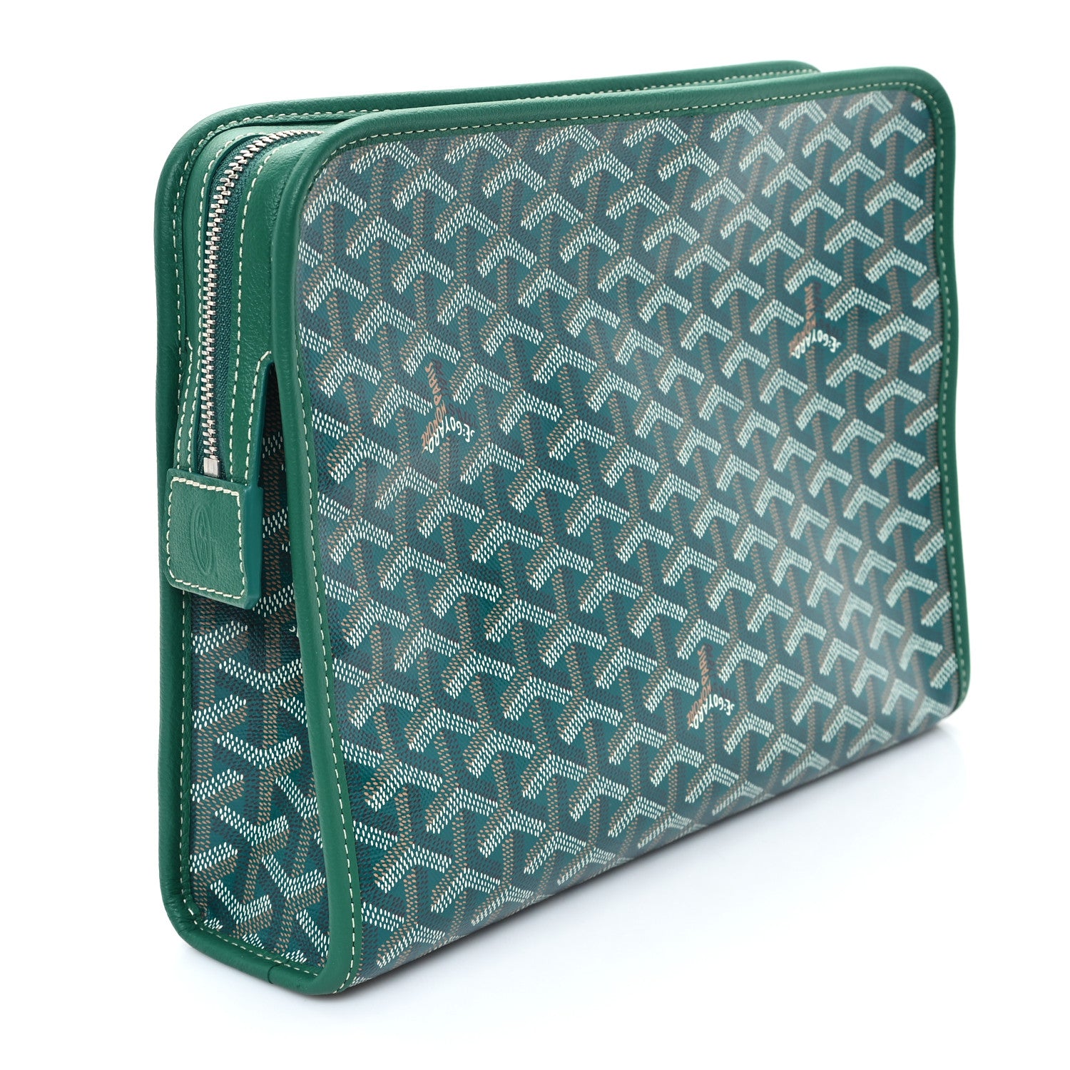 Goyard Goyardine Jouvence Toiletry Pouch Green 3 of 8