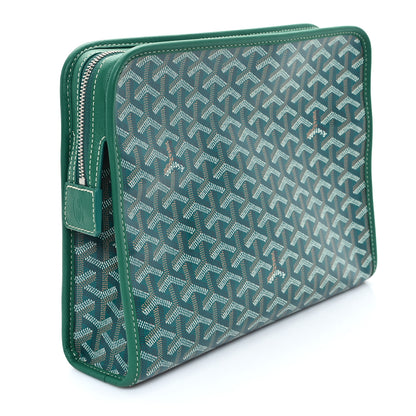 Goyard Goyardine Jouvence Toiletry Pouch Green 3 of 8