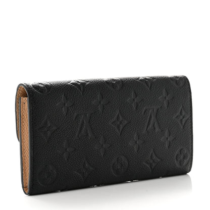 Louis Vuitton Empreinte Emilie Wallet Black Dune 3 of 6