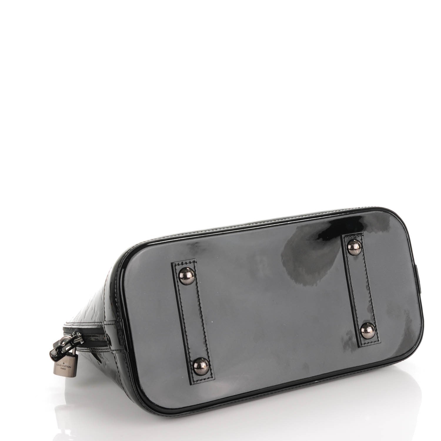 Louis Vuitton Vernis Alma PM Noir Magnetique 4 of 7