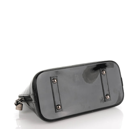 Louis Vuitton Vernis Alma PM Noir Magnetique 4 of 7