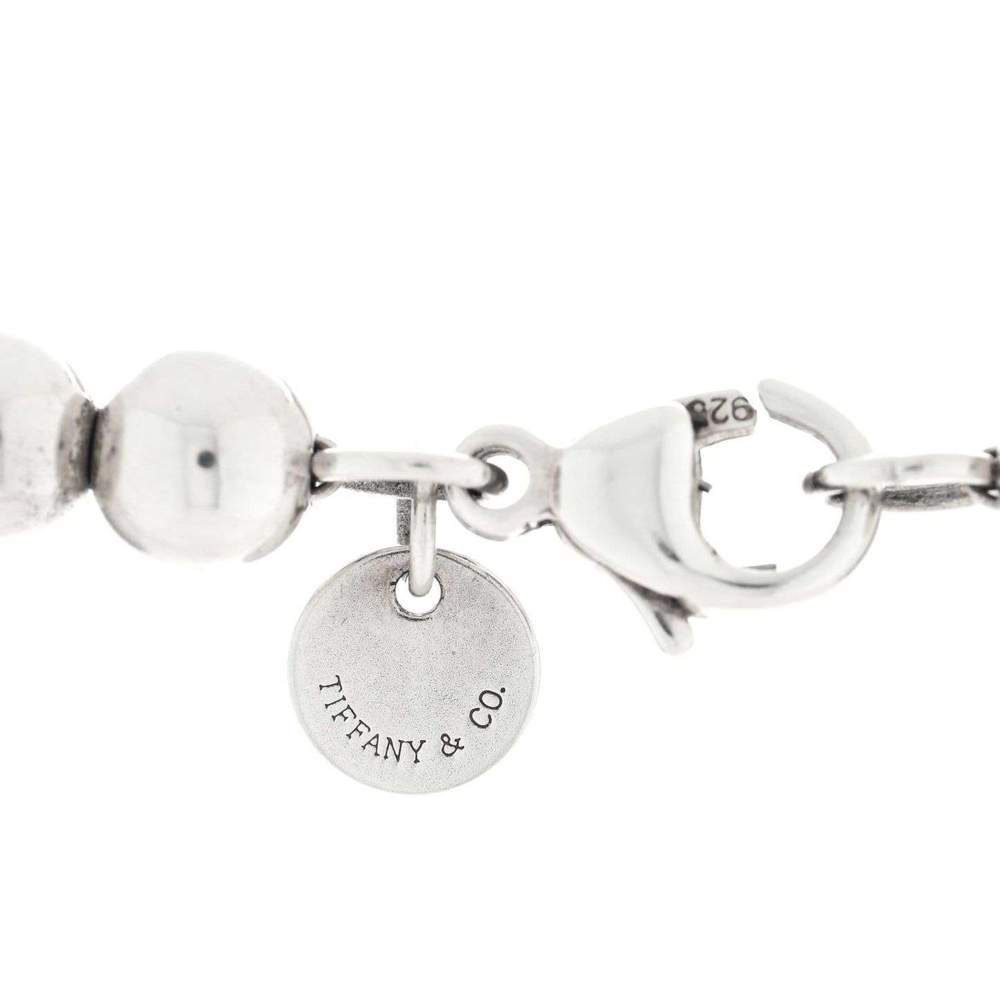 Sterling Silver HardWear Graduated Ball Necklace