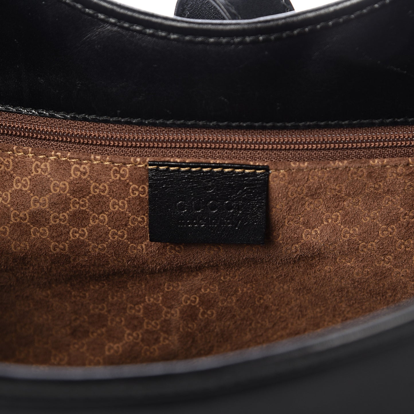 Calfskin Bardot Shoulder Bag Black