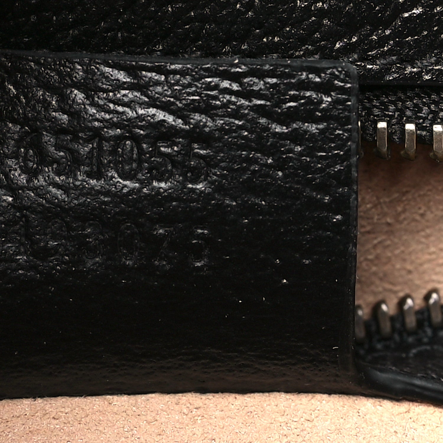 Gucci Textured Dollar Calfskin Web Small Ophidia Padlock Top Handle Bag Black 7 of 10