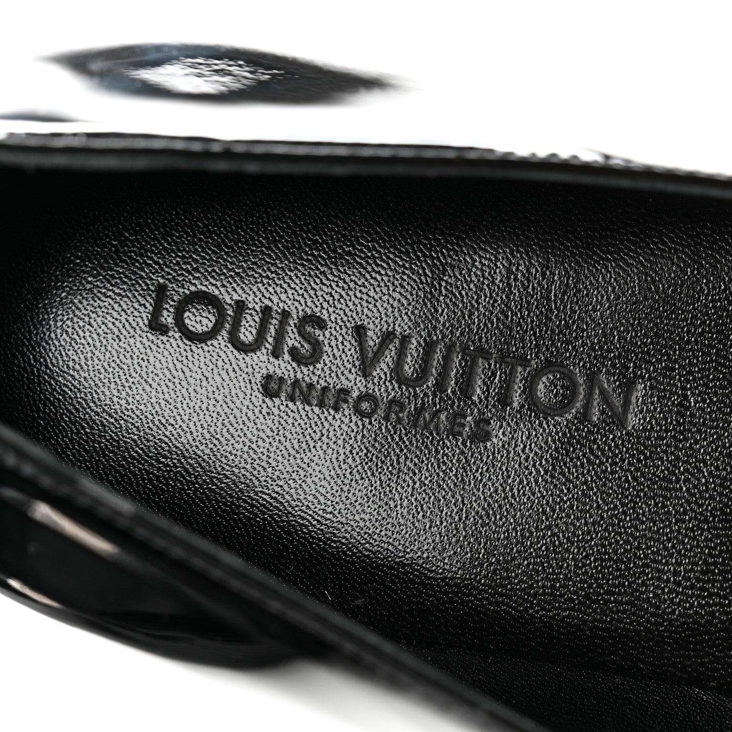 Louis Vuitton Patent Uniformes Ballerina Flat 39.5 Black 7 of 8