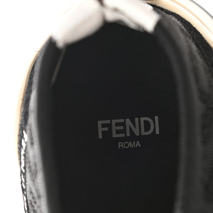 Fendi Technical 3D Mesh Womens FFluid Zip Up Sneakers 38 Black 7 of 8