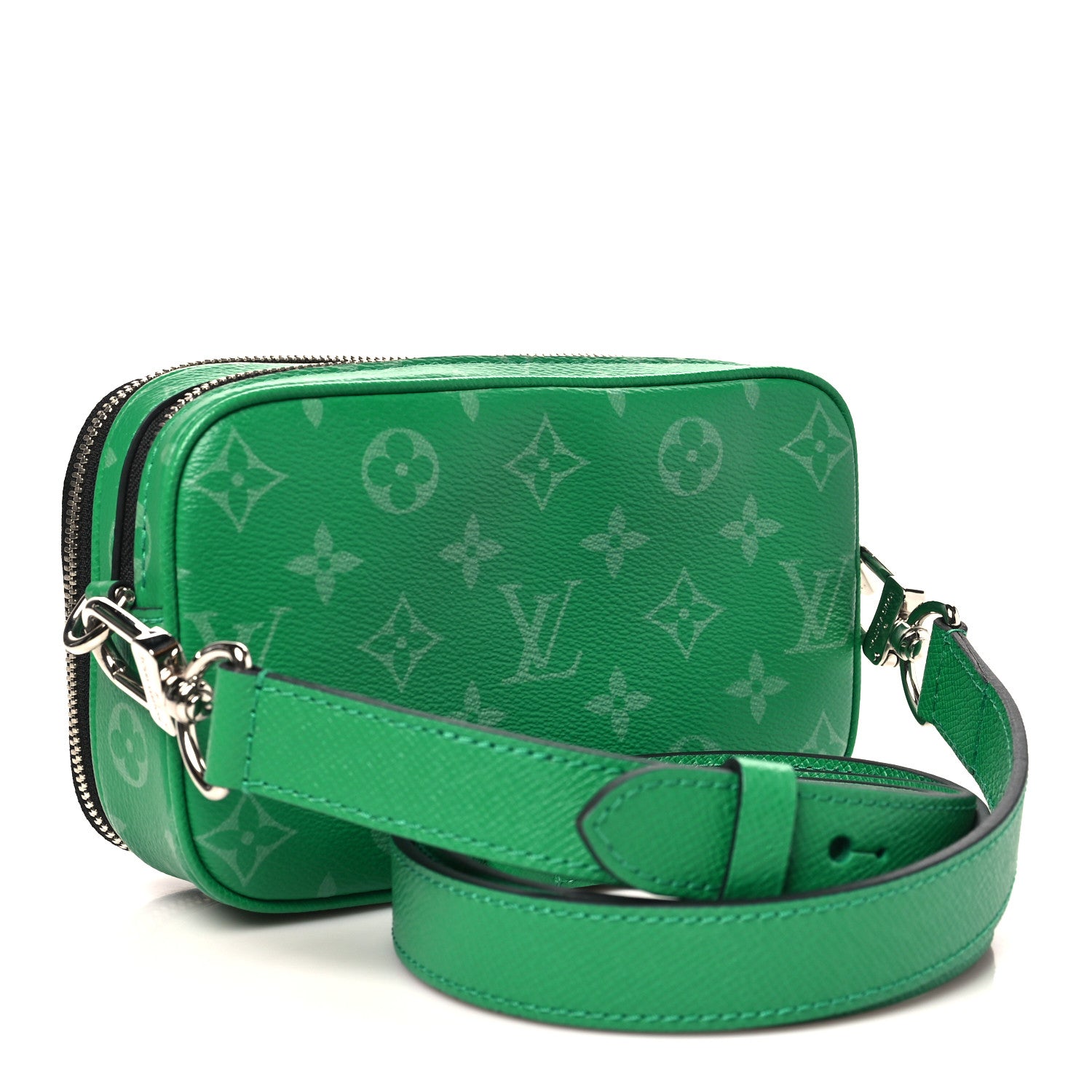 【空】LOUIS VUITTON ショルダーバッグ Louis Vuitton Taigarama Alpha Wearable Wallet Cactus Green 1894151