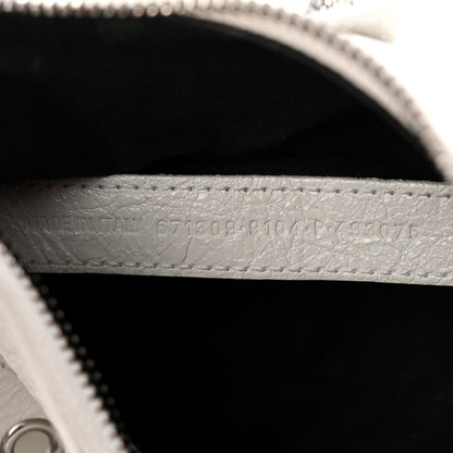 Balenciaga Agneau Arena Le Cagole Shoulder Bag XS Optic White 8 of 11