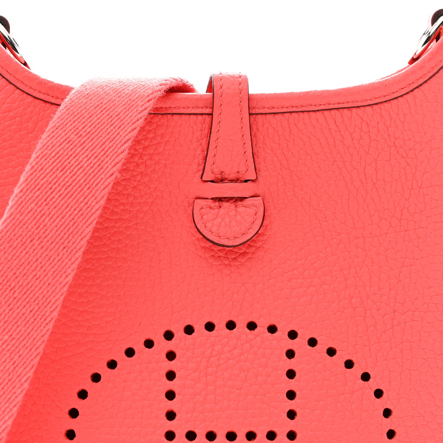 Hermes Taurillon Clemence Evelyne TPM Rose Jaipur 8 of 12