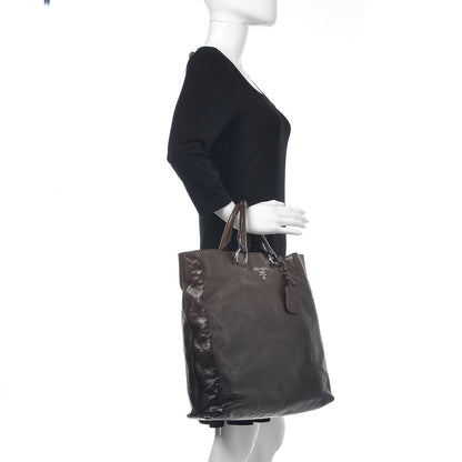 Prada Vernice Sfumata Tote Fumo 2 of 18