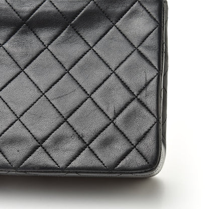 Chanel Lambskin Quilted Mini Square Flap Bag Black 12 of 15