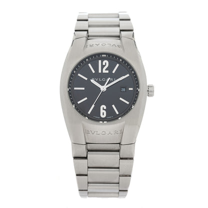 Bulgari Stainless Steel 30mm Ergon Quartz Watch Black 1 of 4
