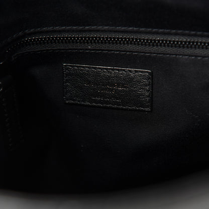 Saint Laurent Crinkled Calfskin Matelasse Monogram Medium Niki Shopper Tote Black 6 of 9