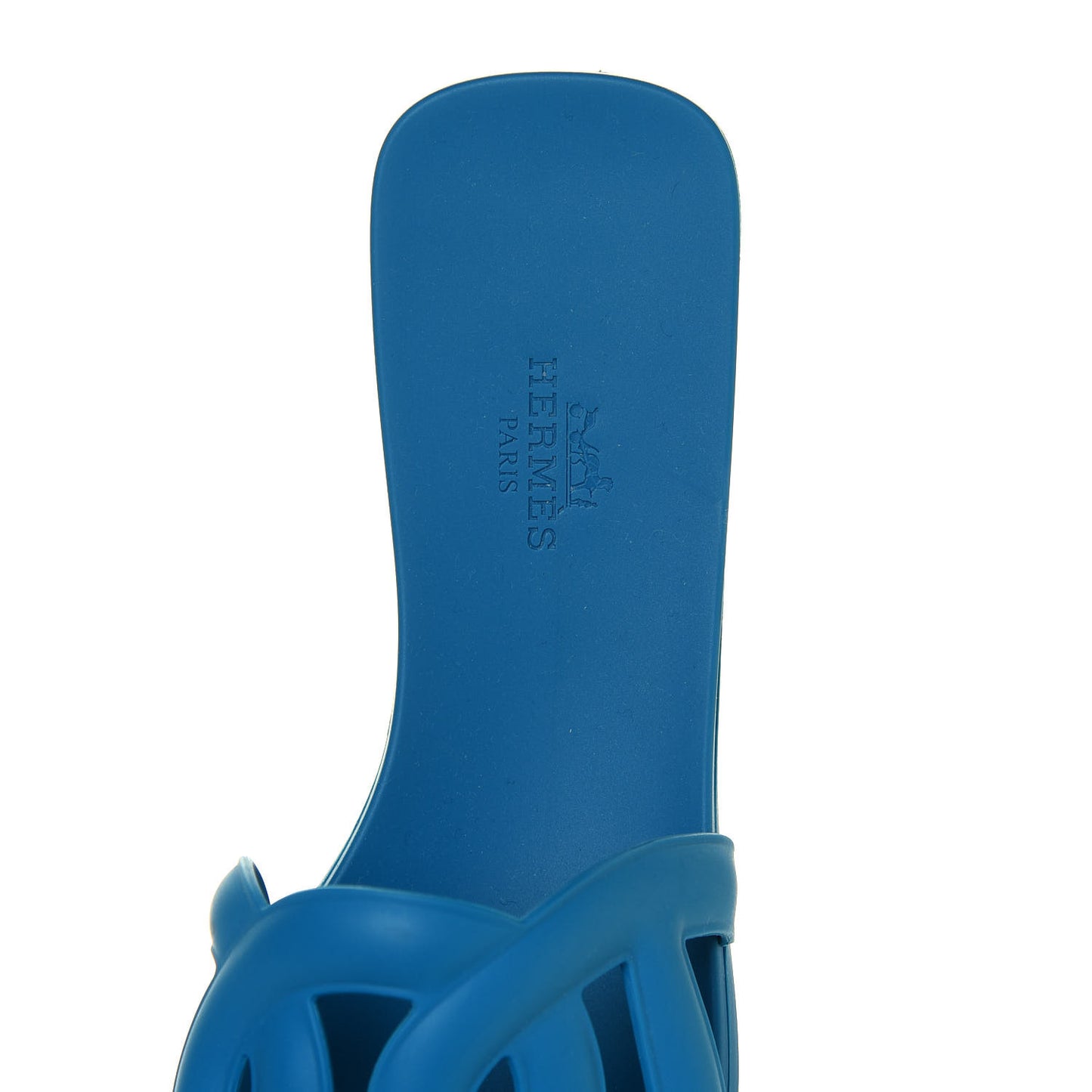 Rubber Aloha Sandals 37 Bleu Vif