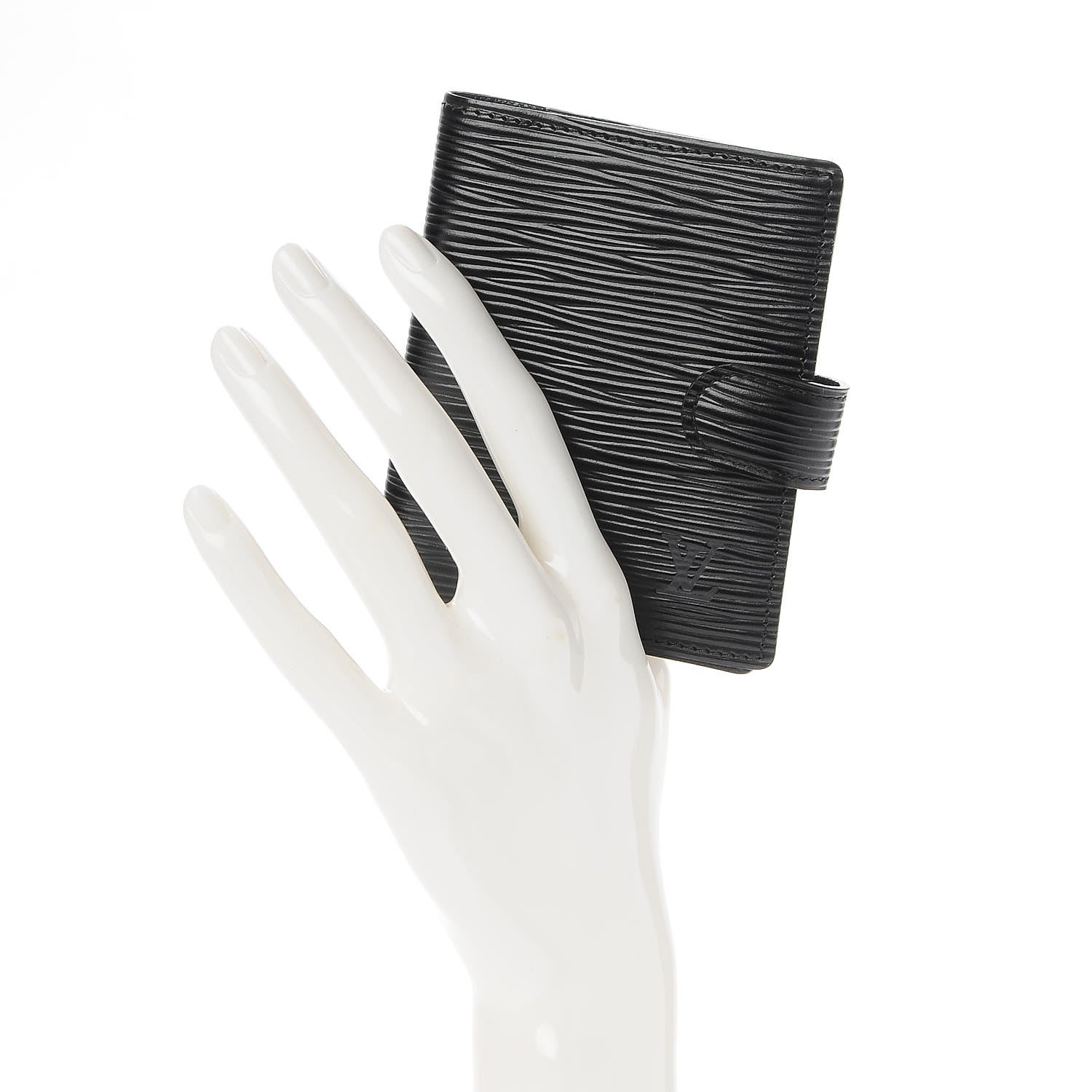Louis Vuitton Epi Mini Agenda Cover Black 2 of 7