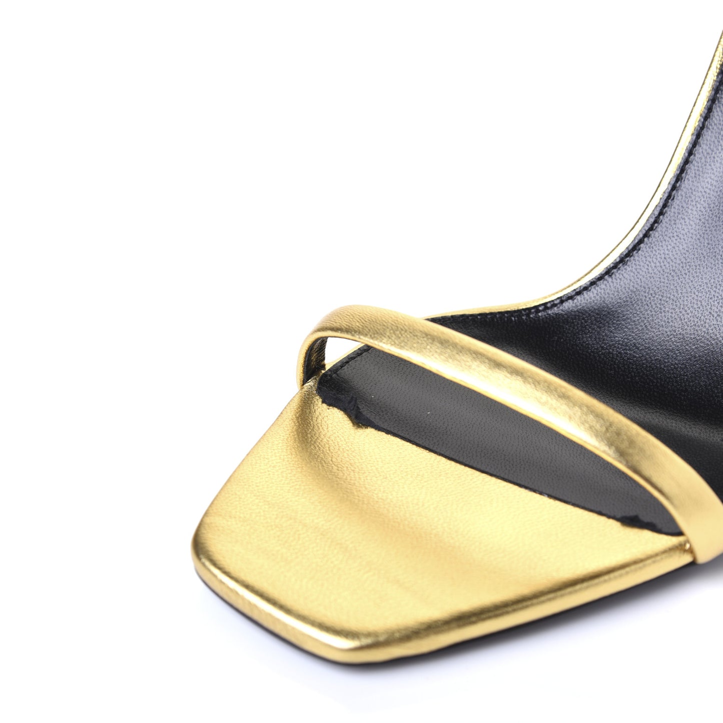 Calfskin Opyum Sandals 37 Oro