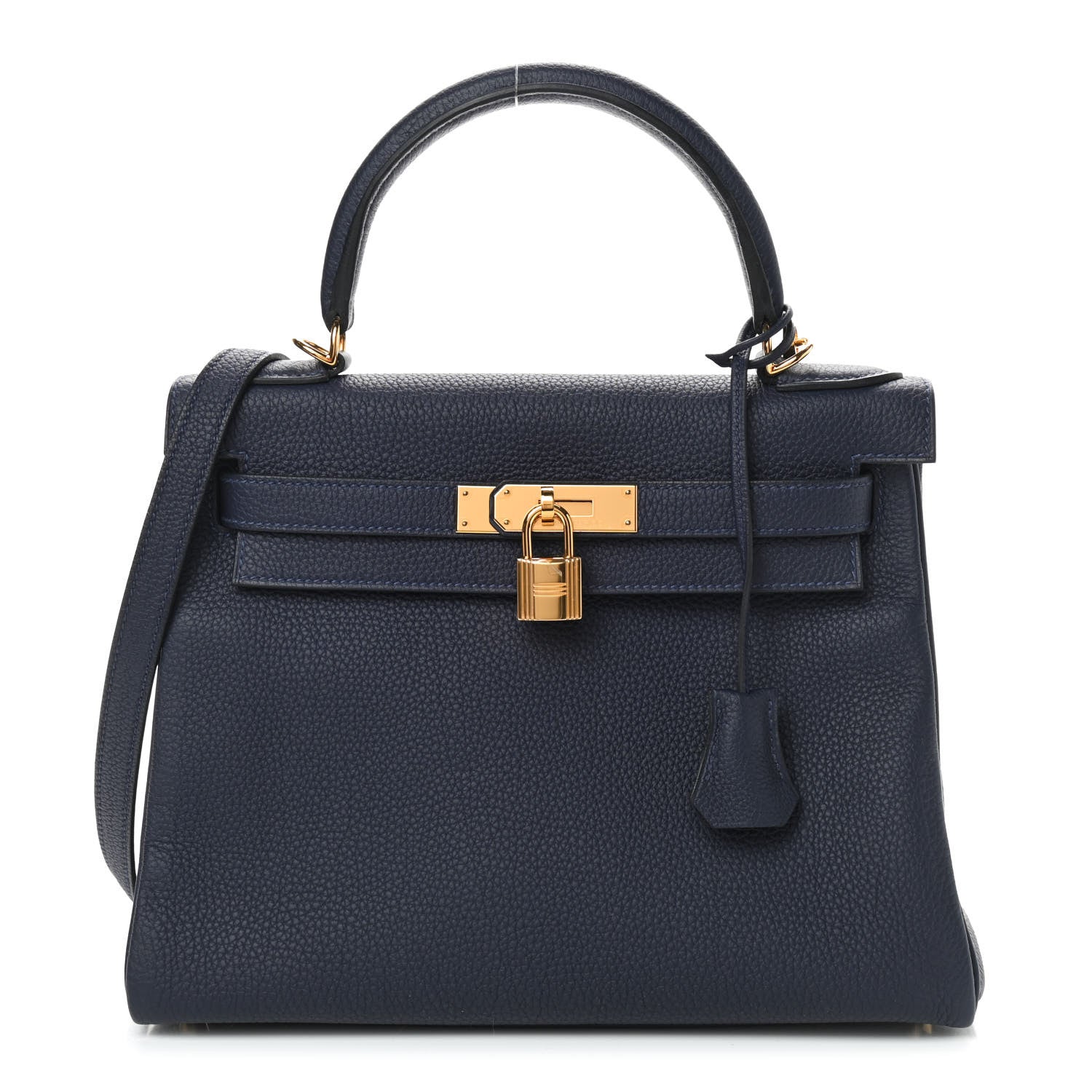 Hermes Togo Kelly Retourne 28 Bleu Nuit 1 of 9
