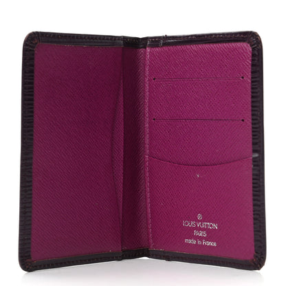 Louis Vuitton Epi Pocket Organizer Cassis 6 of 8