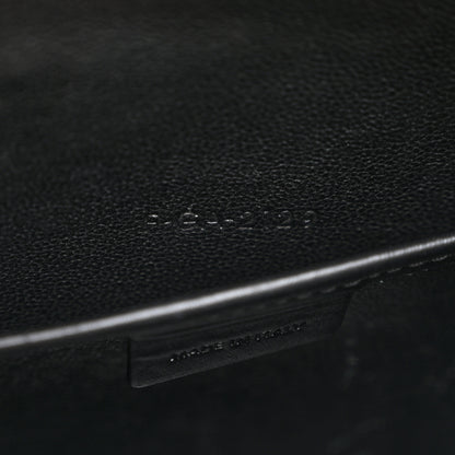 Celine Canvas Calfskin Nano Luggage White Black 7 of 11