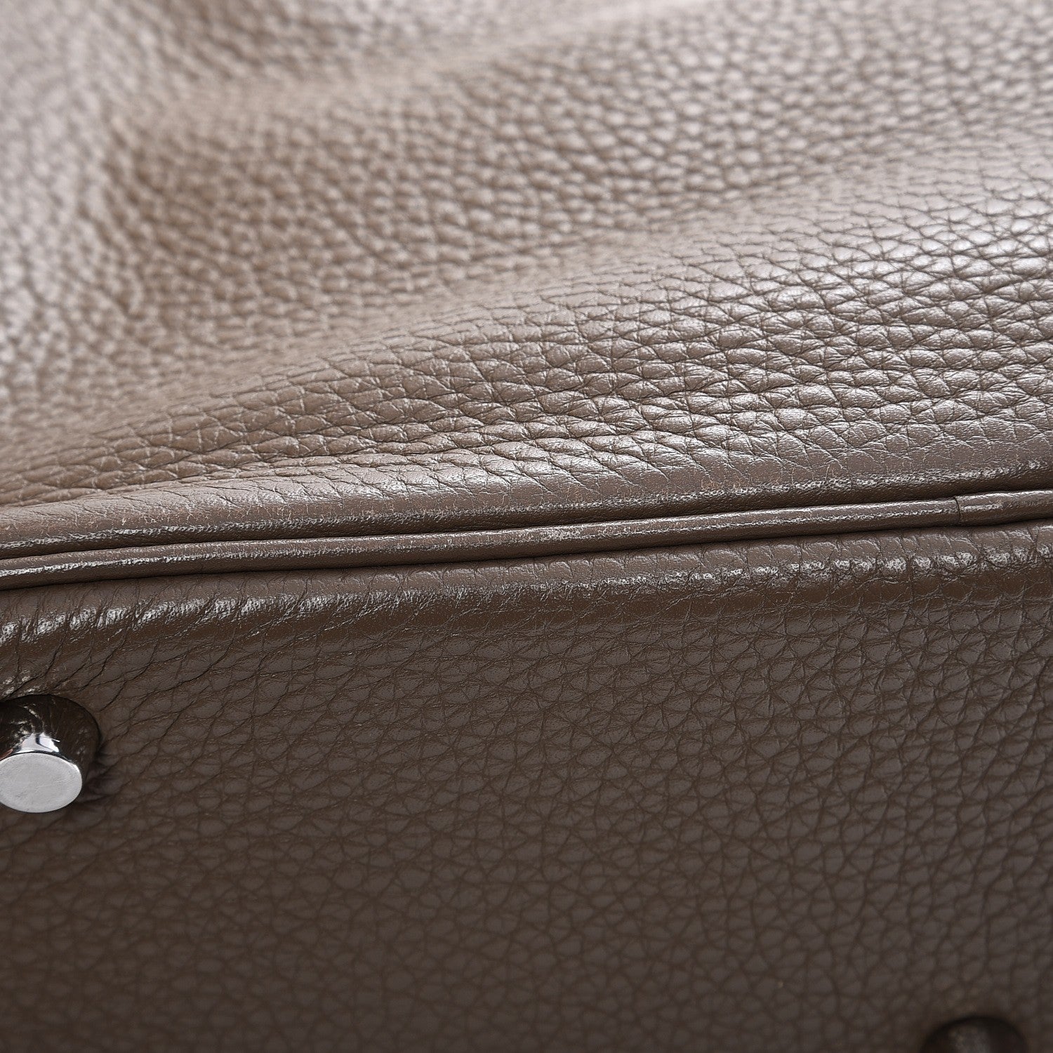 Hermes Taurillon Clemence Lindy 30 Etoupe 11 of 12