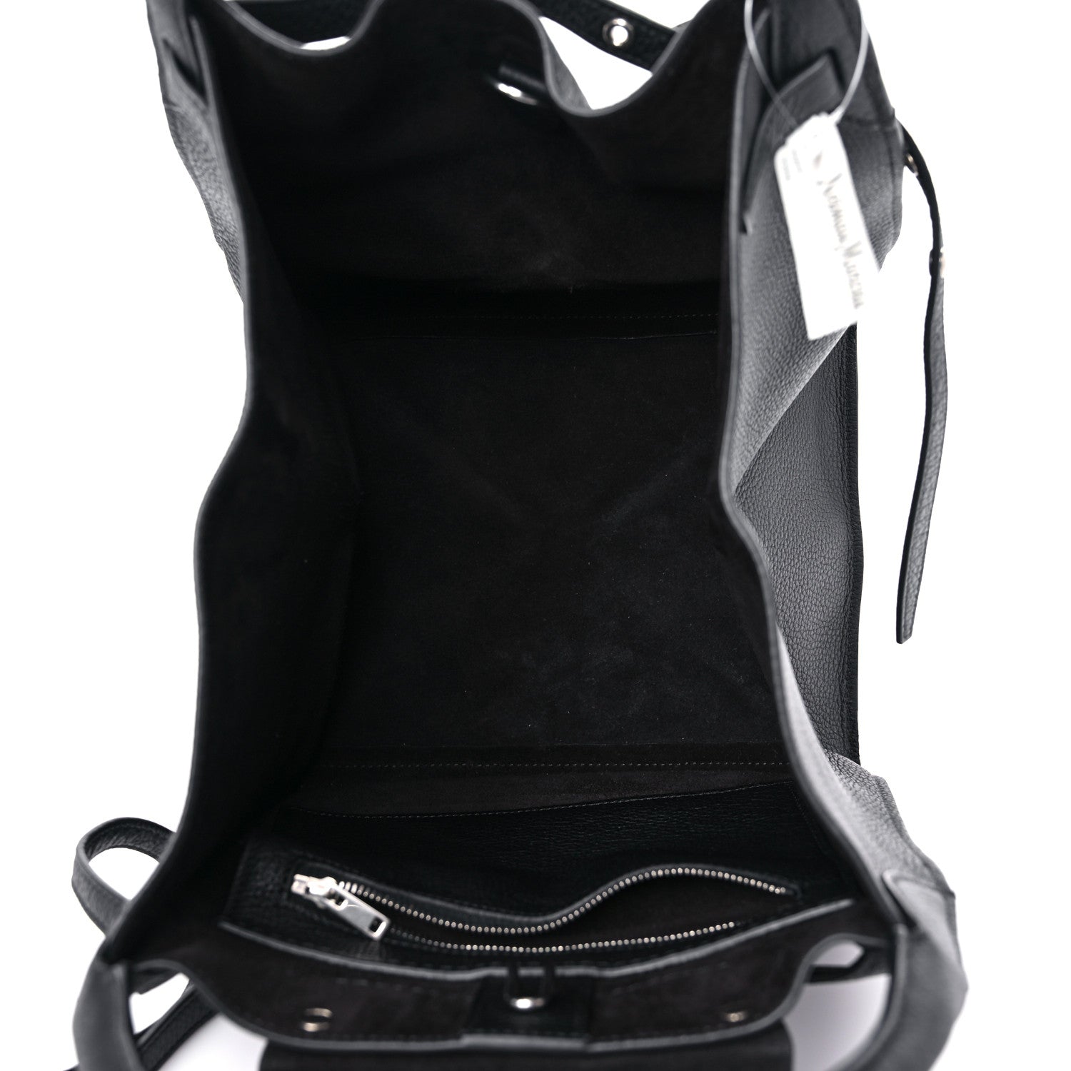 Celine Supple Grained Calfskin Small Long Strap Big Bag Black 5 of 14
