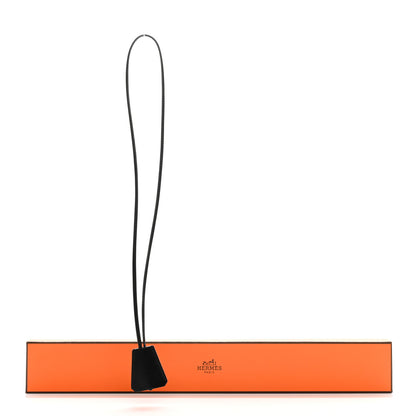Hermes Black Leather Clochette 5 of 5