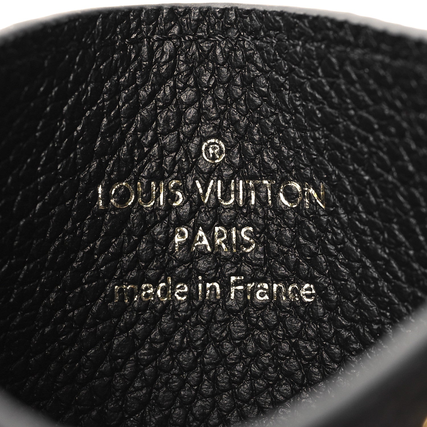 Louis Vuitton Empreinte Card Holder Black Beige 6 of 6