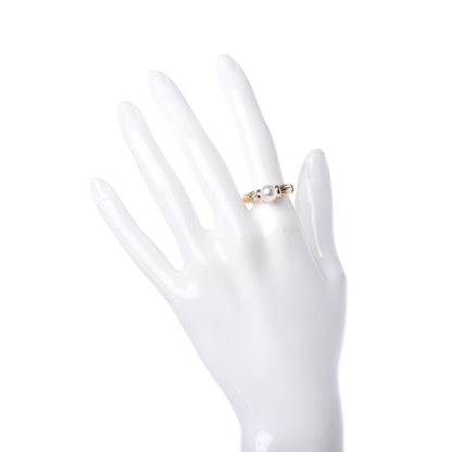 Tiffany 18K Yellow Gold 7-7.5mm Pearl Ring 52 6 2 of 5