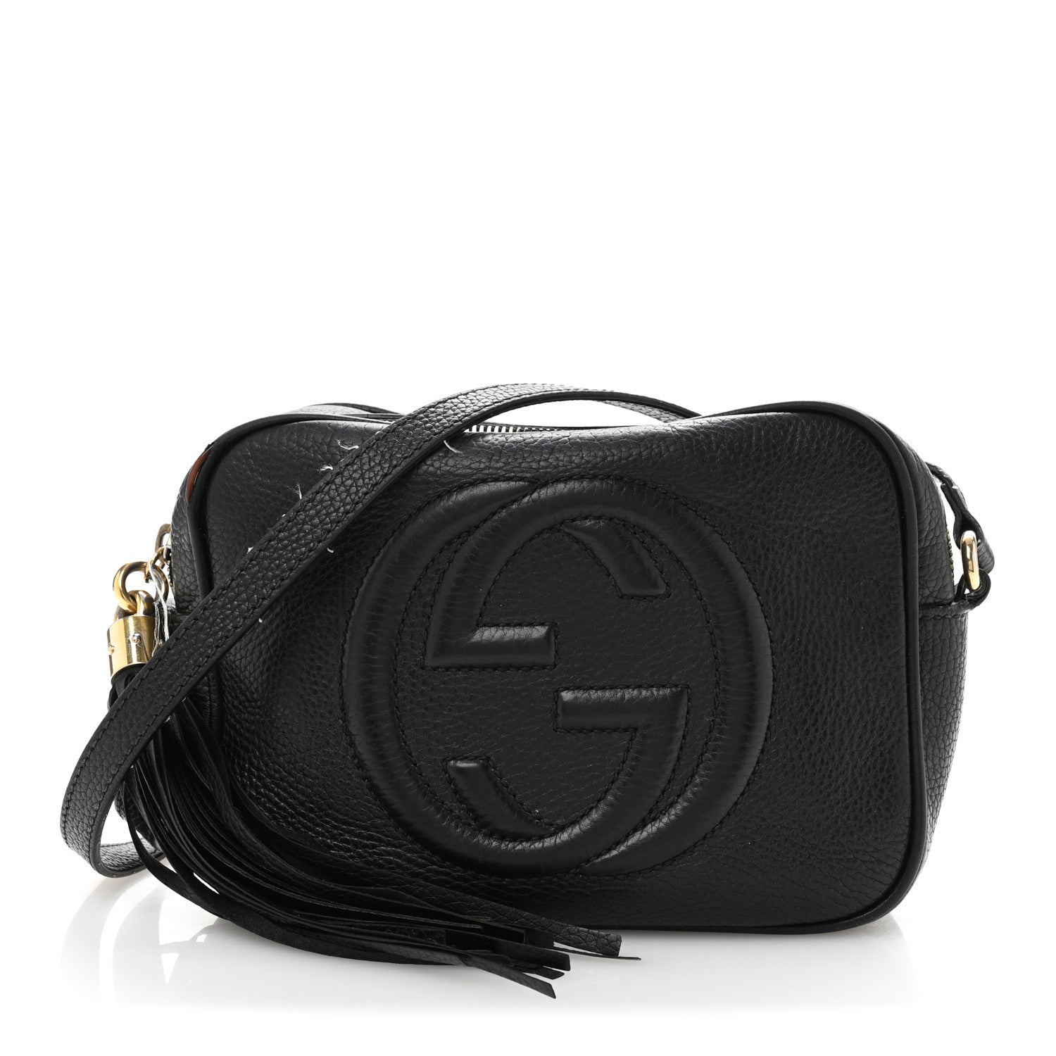 Gucci Pebbled Calfskin Small Soho Disco Bag Black 1 of 14