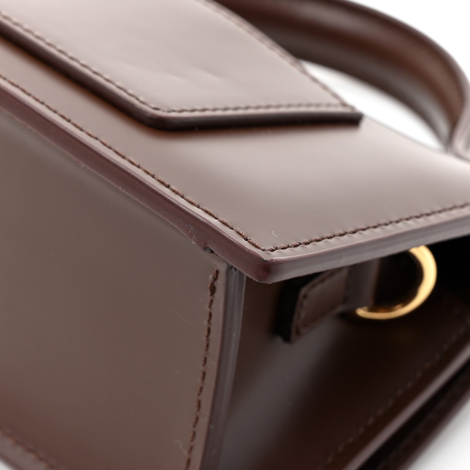 Jacquemus Smooth Calfskin Le Bambino Dark Brown 15 of 15