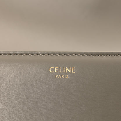 Celine Shiny Calfskin Medium Triomphe Modern Taupe 6 of 11